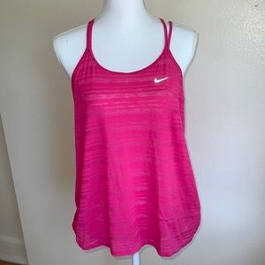 Nike Dri-Fit Pink Tank Size Large